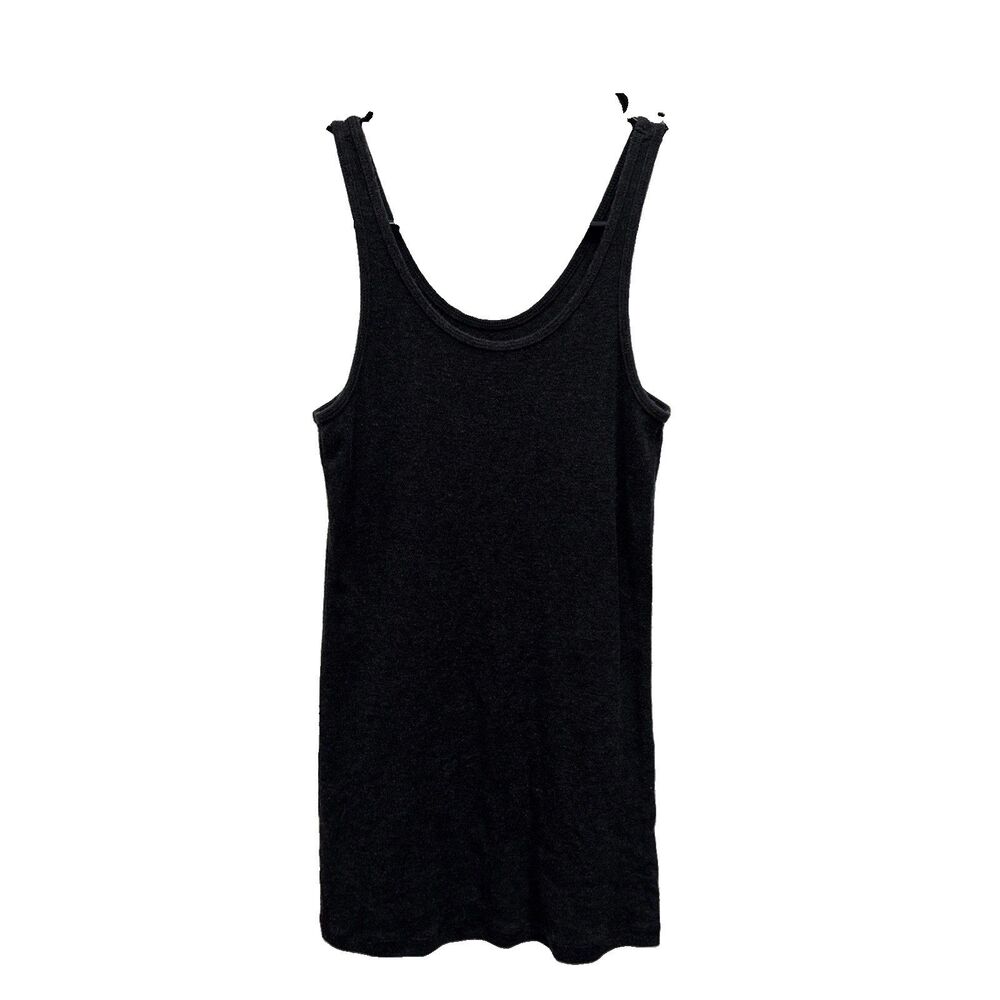 Old Navy Cami charcoal Gray Tank Top XS Soft Cotton Blend Casual Shirt Stretch